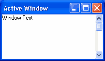 Windows XP Screen